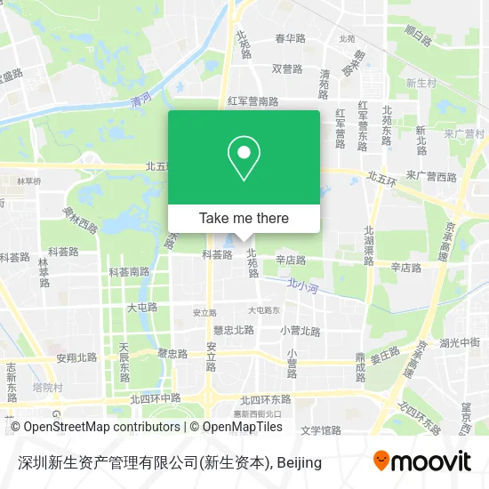 深圳新生资产管理有限公司(新生资本) map