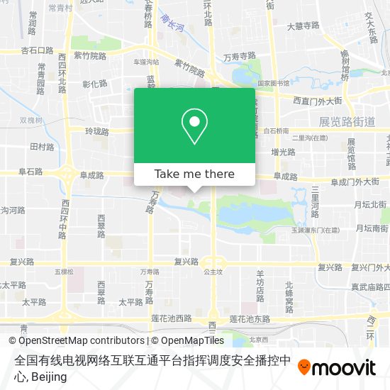 全国有线电视网络互联互通平台指挥调度安全播控中心 map