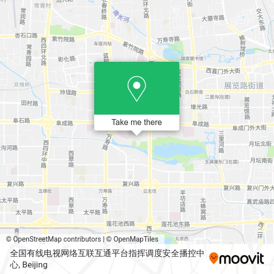 全国有线电视网络互联互通平台指挥调度安全播控中心 map