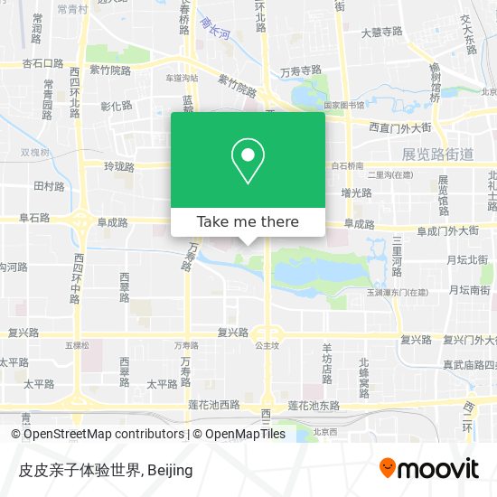 皮皮亲子体验世界 map