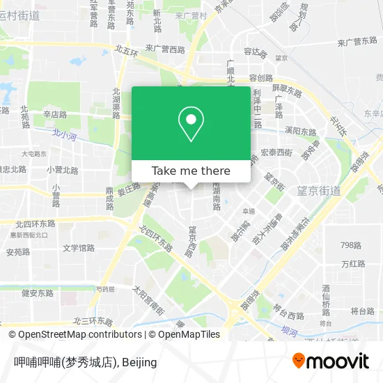 呷哺呷哺(梦秀城店) map