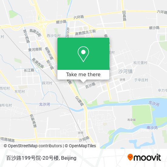 百沙路199号院-20号楼 map