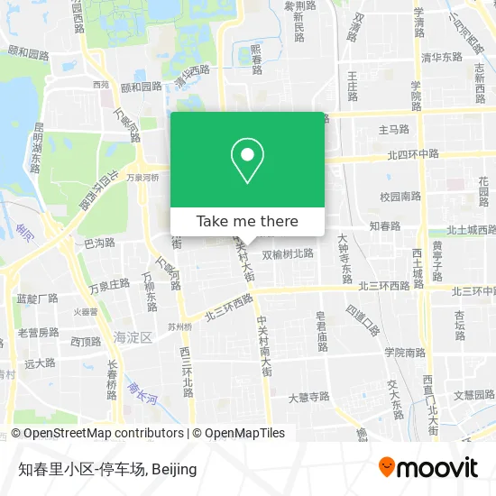 知春里小区-停车场 map