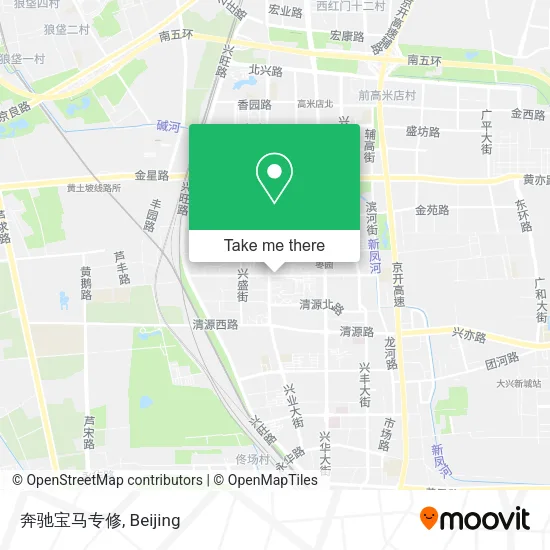 奔驰宝马专修 map