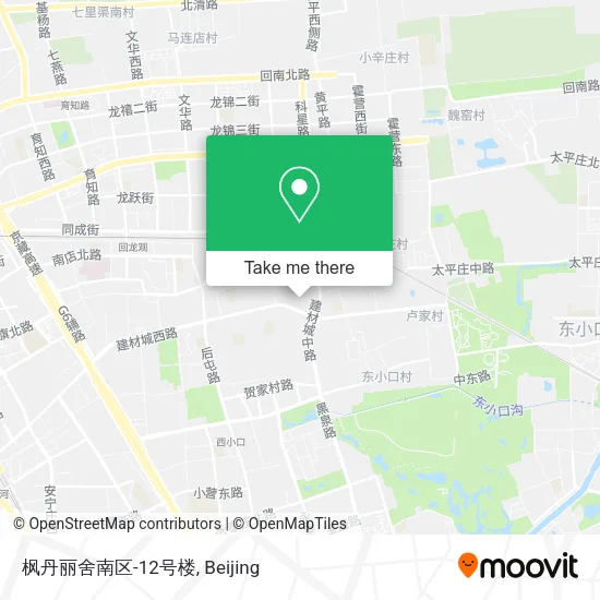 枫丹丽舍南区-12号楼 map
