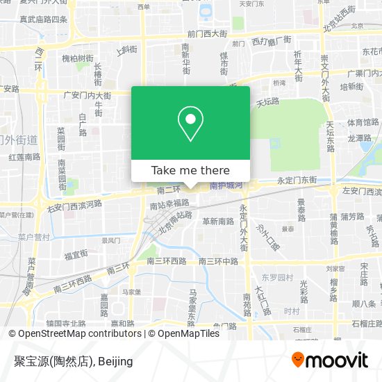 聚宝源(陶然店) map
