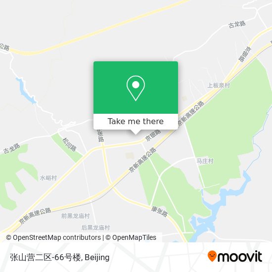 张山营二区-66号楼 map