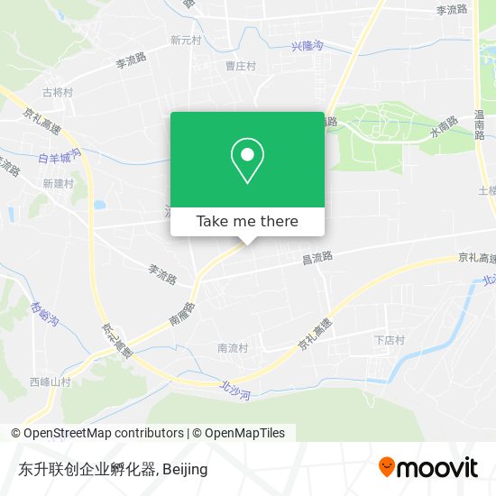 东升联创企业孵化器 map