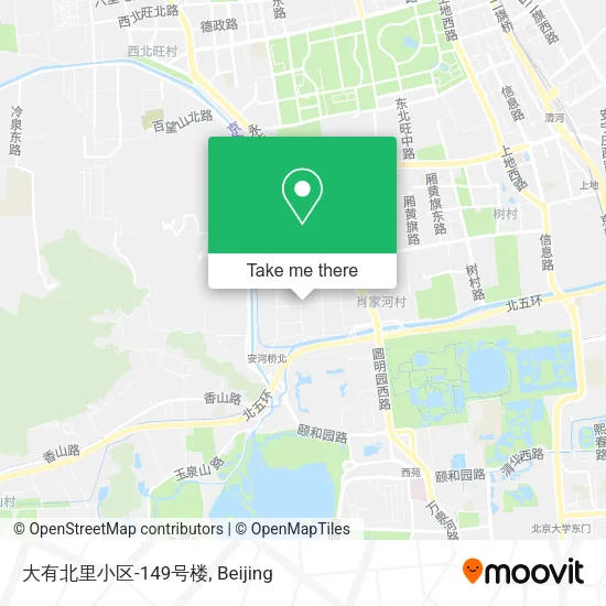 大有北里小区-149号楼 map