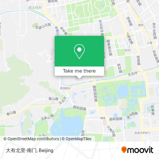 大有北里-南门 map