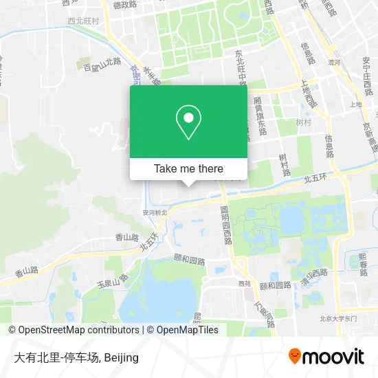 大有北里-停车场 map