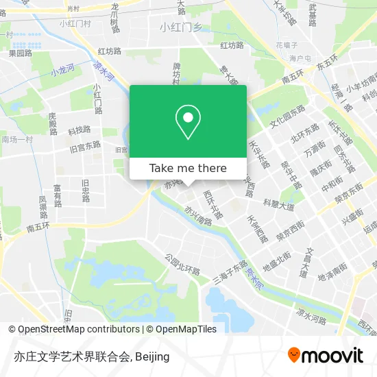 亦庄文学艺术界联合会 map