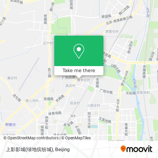 上影影城(绿地缤纷城) map