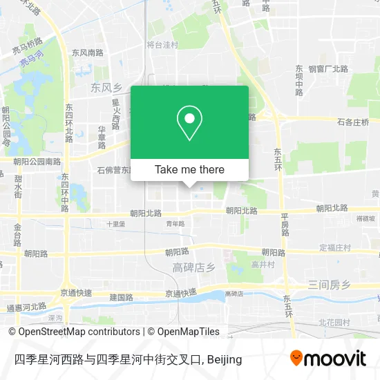 四季星河西路与四季星河中街交叉口 map