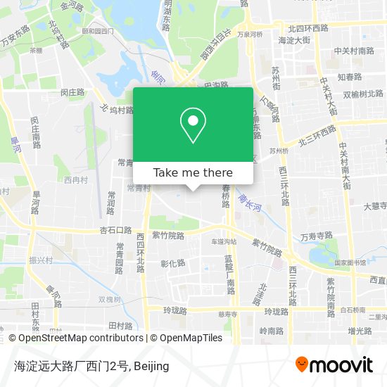 海淀远大路厂西门2号 map