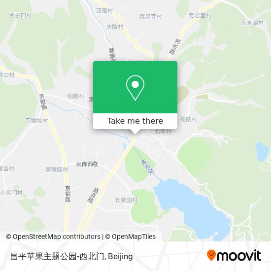 昌平苹果主题公园-西北门 map