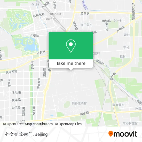 外文誉成-南门 map