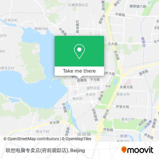 联想电脑专卖店(府前观邸店) map