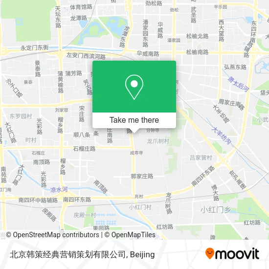 北京韩策经典营销策划有限公司 map