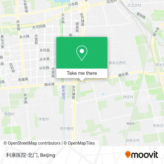 利康医院-北门 map