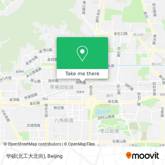 华硕(北工大北街) map
