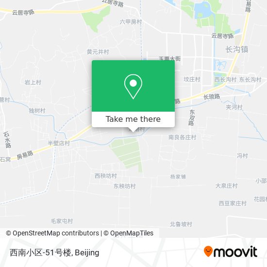 西南小区-51号楼 map
