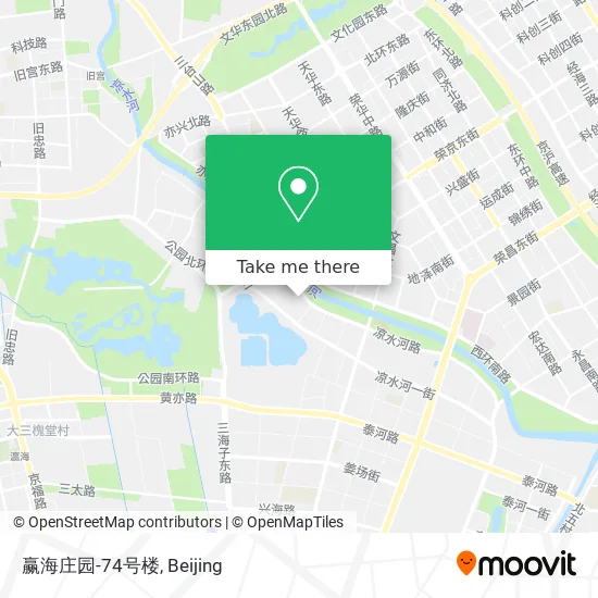 赢海庄园-74号楼 map