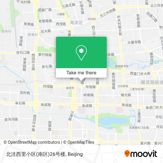 北洼西里小区(南区)26号楼 map