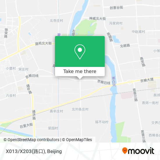 X013/X203(路口) map