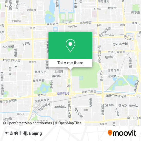 神奇的非洲 map