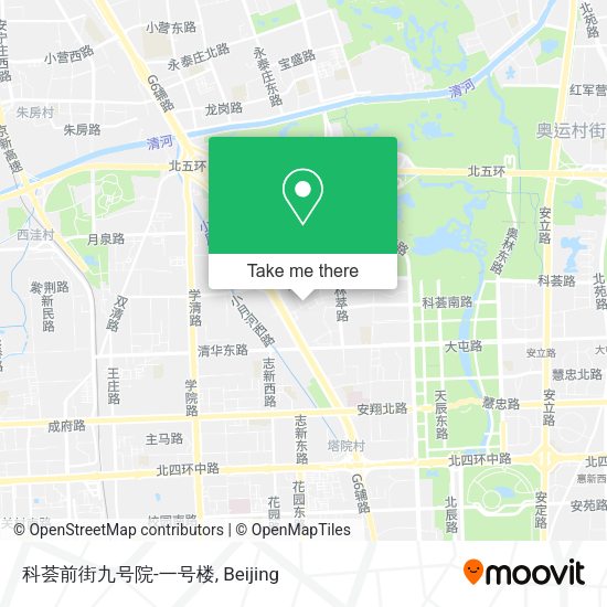 科荟前街九号院-一号楼 map
