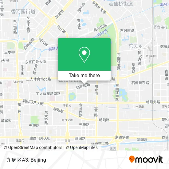 九病区A3 map