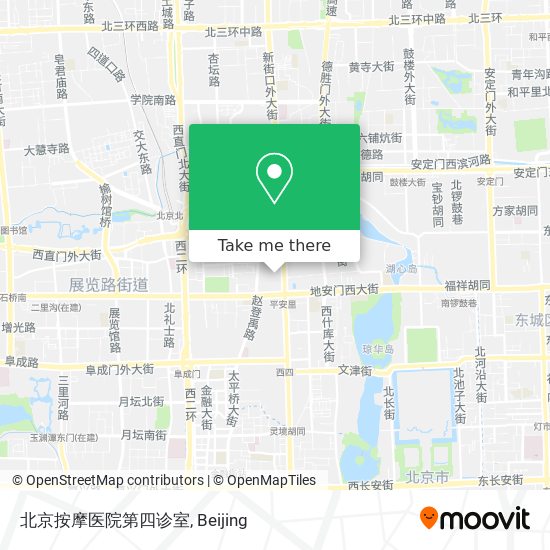 北京按摩医院第四诊室 map