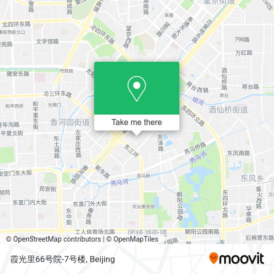 霞光里66号院-7号楼 map