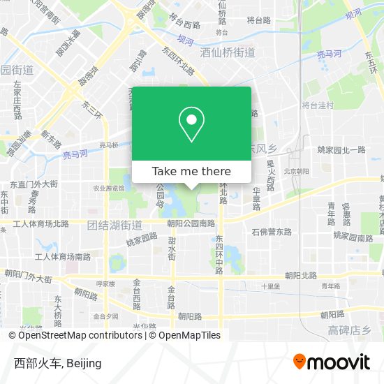 西部火车 map