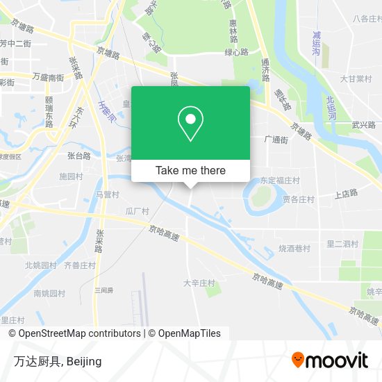 万达厨具 map