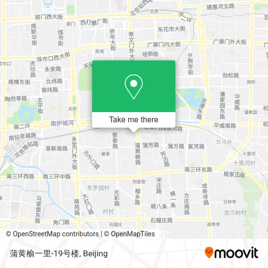 蒲黄榆一里-19号楼 map