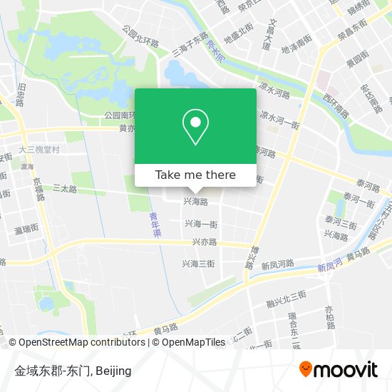 金域东郡-东门 map
