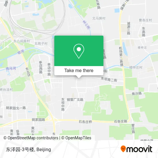 东泽园-3号楼 map