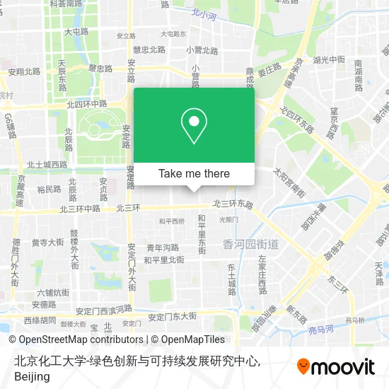 北京化工大学-绿色创新与可持续发展研究中心 map
