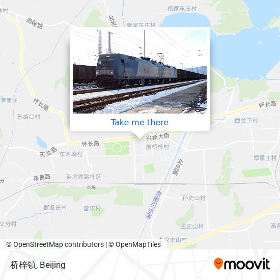 桥梓镇 map