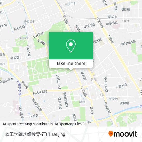 软工学院八维教育-正门 map