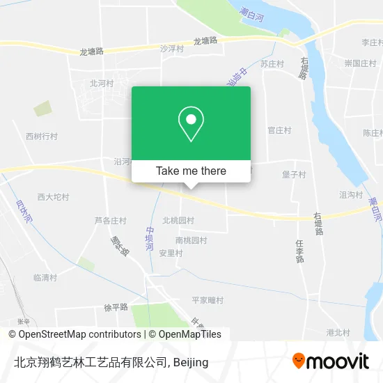 北京翔鹤艺林工艺品有限公司 map