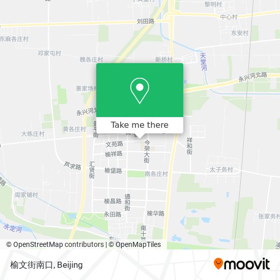 榆文街南口 map