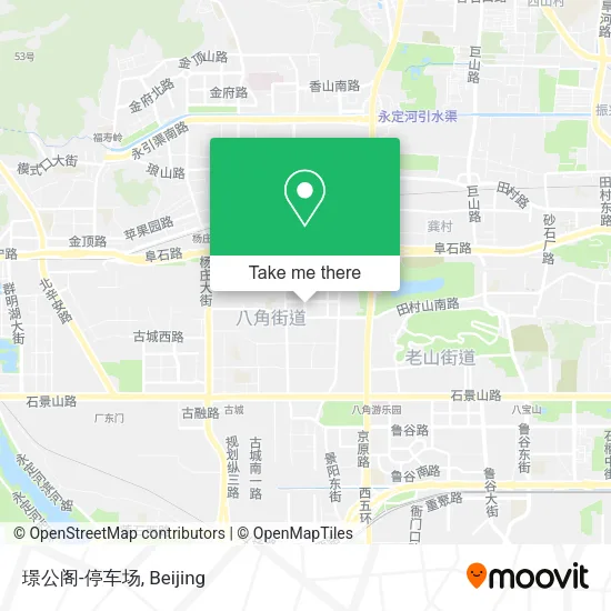 璟公阁-停车场 map