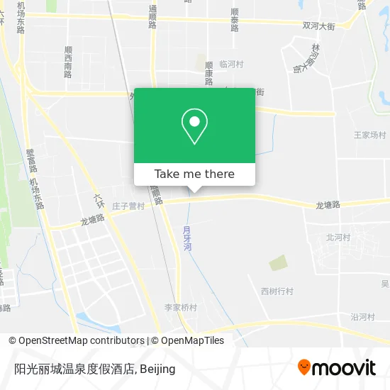 阳光丽城温泉度假酒店 map