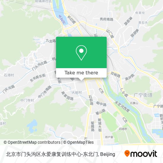 北京市门头沟区永爱康复训练中心-东北门 map