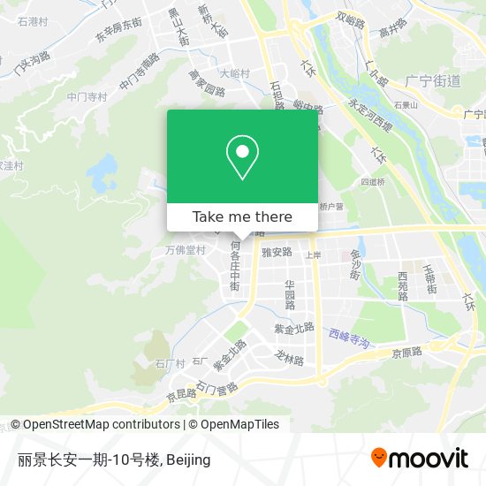 丽景长安一期-10号楼 map
