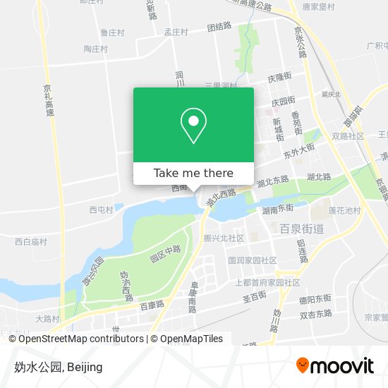 妫水公园 map