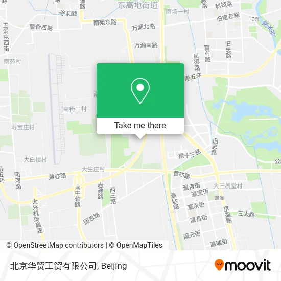 北京华贸工贸有限公司 map